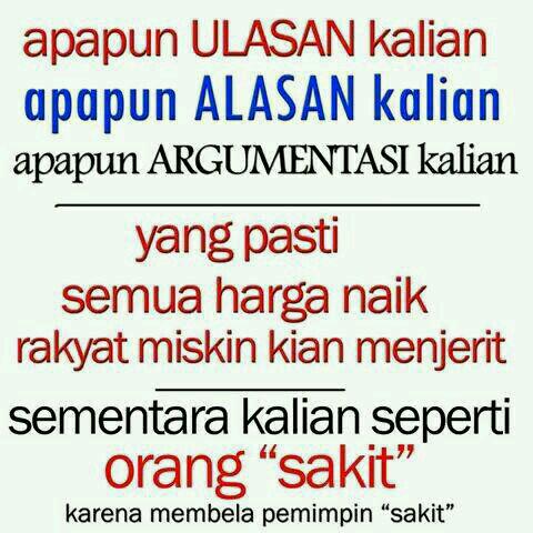 Mematikan nalar...."@ryon_jeporo: "<a href="/AkhRantisi/">Rantisi </a>: Jika pemimpin dianggap "Nabi". <a href="/PintarPolitik/">Diskusi Politik ☀</a> ""