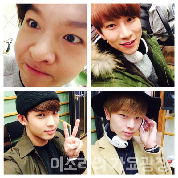 가요광장 패밀리 아이돌이죠 ㅋㅋ 비투비의 보컬라인 가요광장에 등장했습니다! 창섭+은광+현식+성재~ 달달한 남자들의 라이브도 기대해주세요~