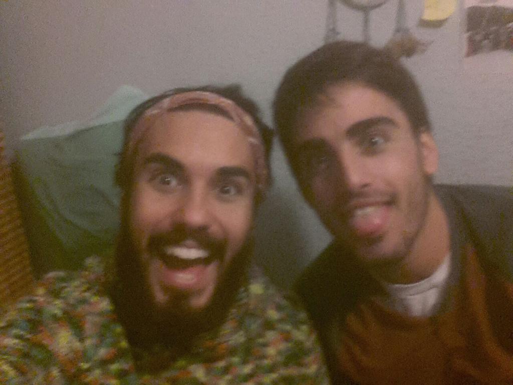 Que rica la cena vegana de @juarezpeace