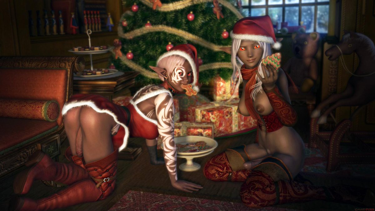 female-nude-santa-elves