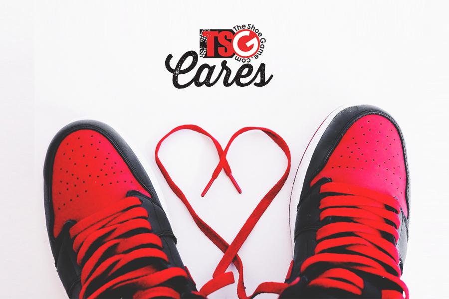 TheShoeGame's tweet photo. TSG is giving back to the community over the next 10 days, read more: http://t.co/fP0IdkfEh7 #TSGCares http://t.co/zVVrbJefux