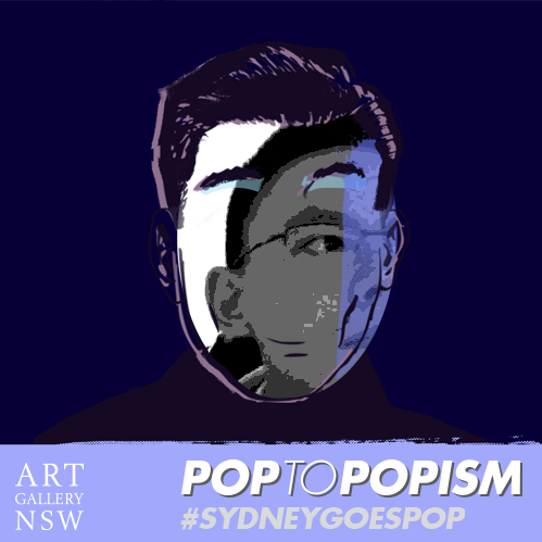 Dislay's tweet photo. I've made my face Pop! #sydneygoespop @ArtGalleryofNSW. Find out more: http://t.co/34cgMx9InV http://t.co/0VZhIGZC1T