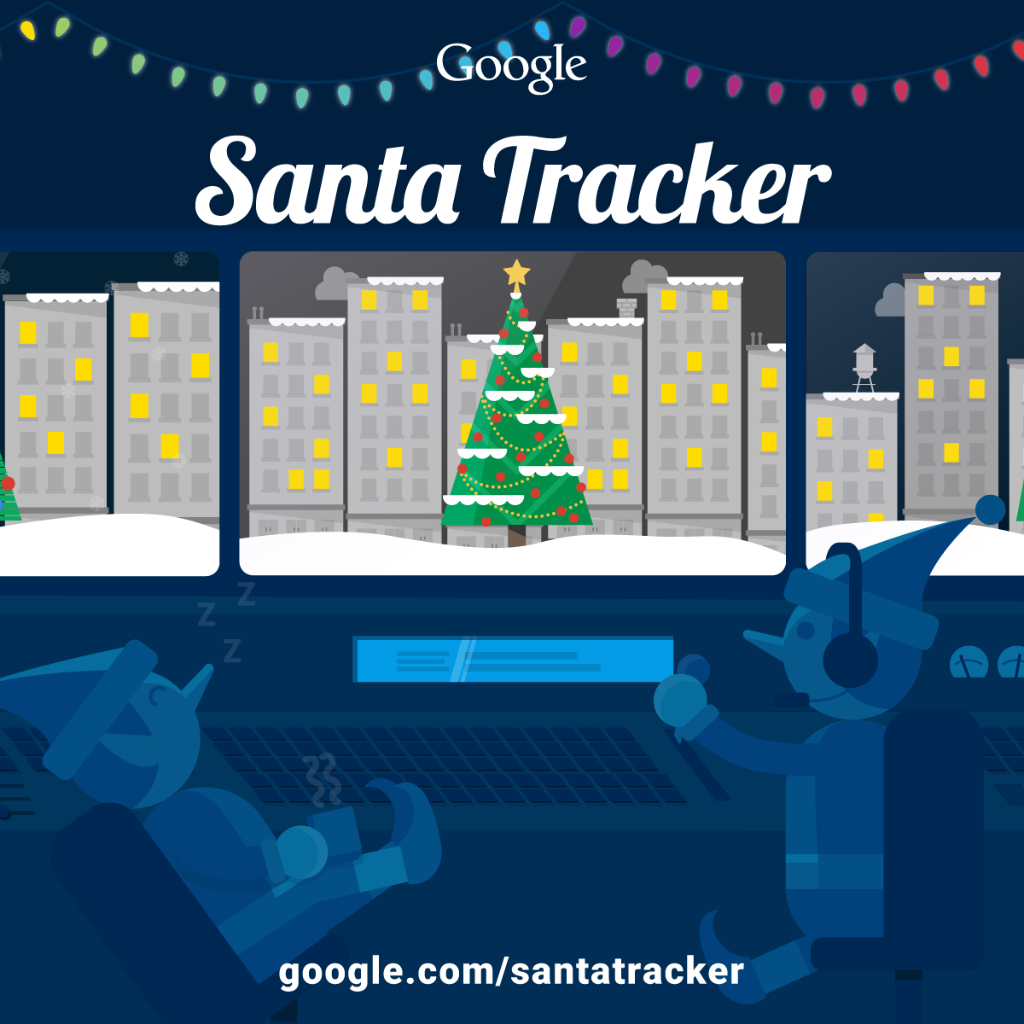 And we’re off! Adventure through #StreetView and see the cities light up. google.com/santatracker #TrackSanta