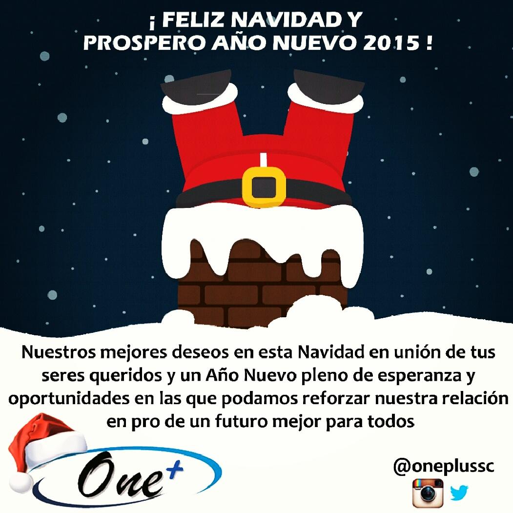 OnePlusSC's tweet photo. Para todos una muy #FelizNavidad y el mejor #2015 posible 🎄👍😉 http://t.co/Ch4lQjMf8D
