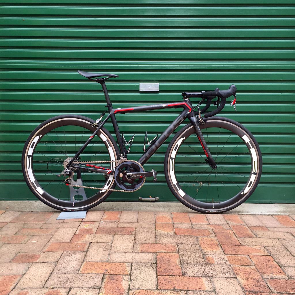 tomcpatton's tweet photo. 2015 bike ready to go @FocusBikesAust  @Trent_Wilson @StulzAust http://t.co/GSz9CfoQuy
