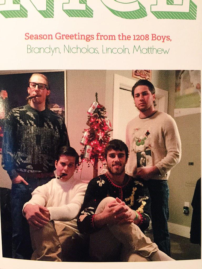 Happy Holidays from 1208 @brandyn_oliver @HonestAbe115 <a href="/NickStick34/">Nick Kiecker</a>