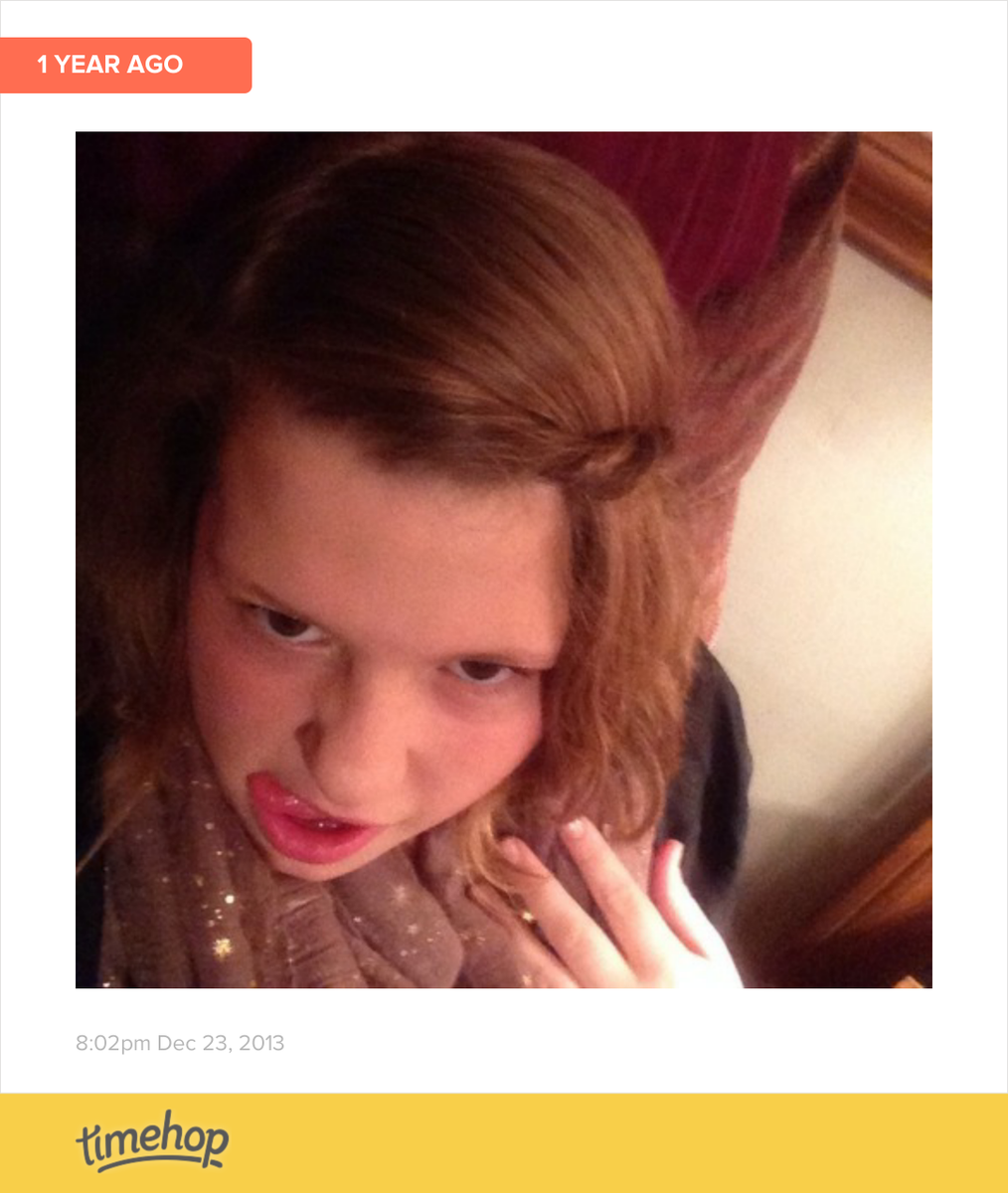 brandeisel's tweet photo. 😜 You stole my phone at the party last year.... This is your payback! 😉 http://t.co/bJb3cJky0k http://t.co/2BNumnEtgE