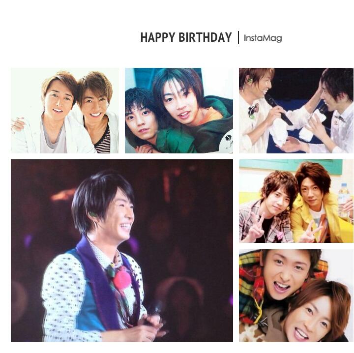 HAPPY BIRTHDAY  MASAKI AIBA                                                                                  