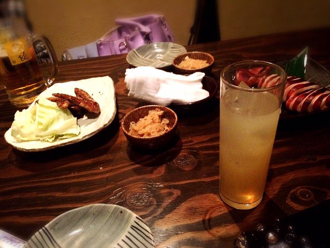 居酒屋なーう。 http://t.co/WTBjYlASs2<a href="/tag/%E3%82%AF%E3%83%9E%E3%82%84%E3%81%B0%E3%81%84"class="tags"><span>#クマやばい</span></a>