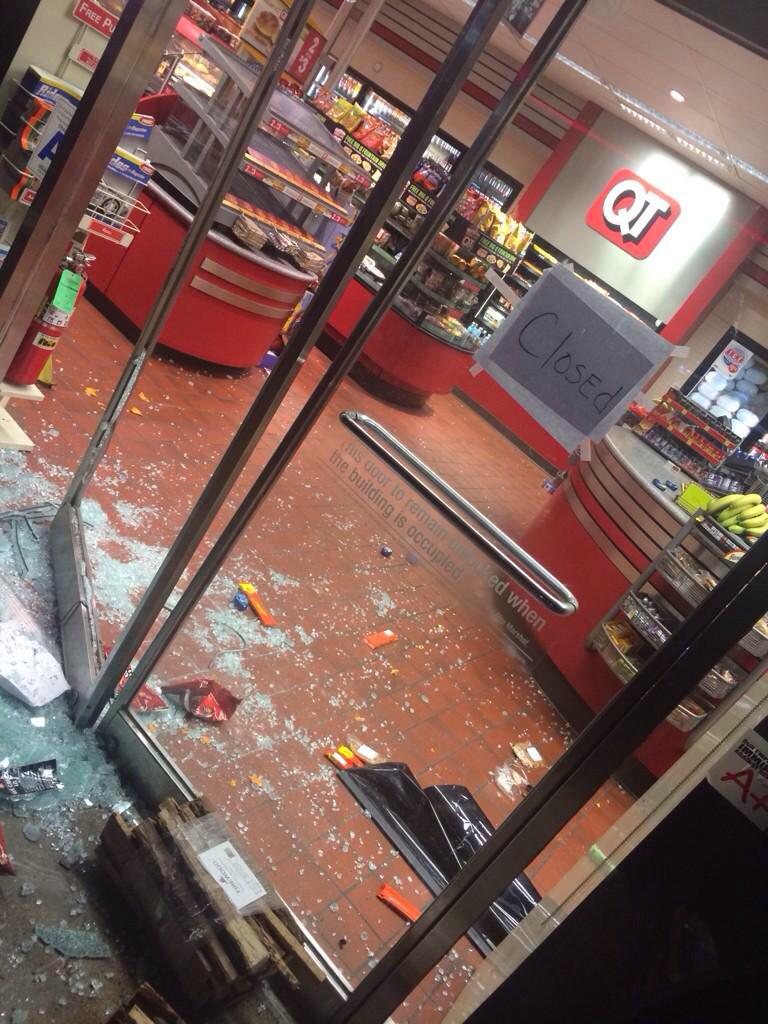 Quik Trip in Ferguson broken into Antonio Martin 