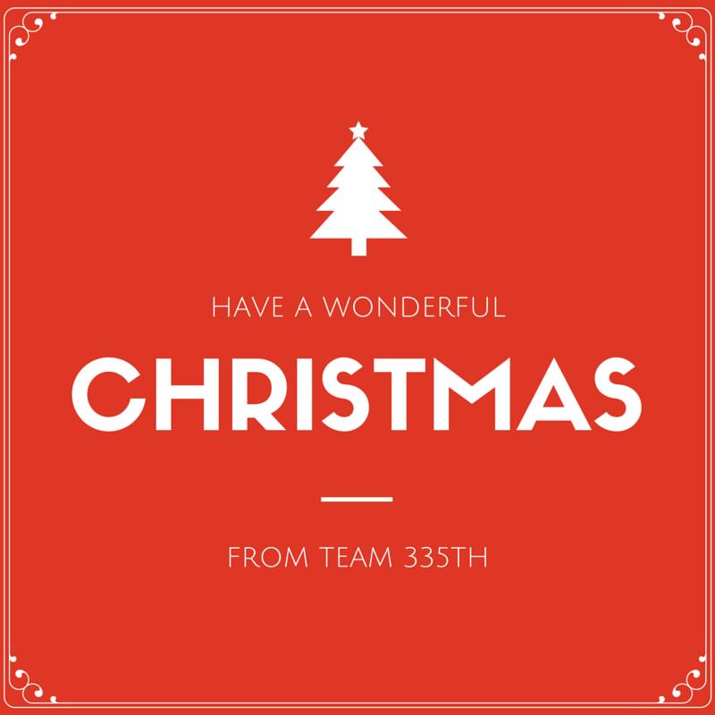 335thStreet's tweet photo. Team #335TH wishes you all happiness and a magical holiday season #MerryChristmas http://t.co/u2w7bmqiKX