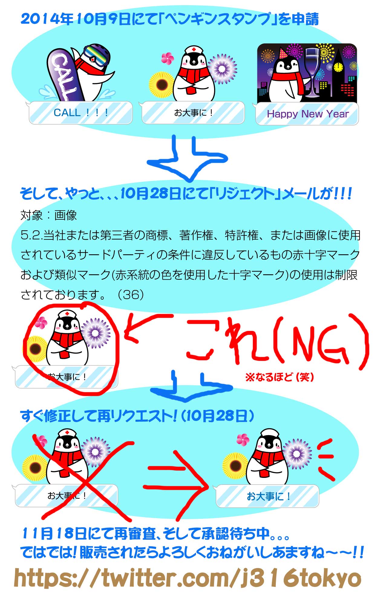 טוויטר Love בטוויטר Lineスタンプのリジェクト経験談です 参考になったらうれしいです またみなさん いい1日になりますように Http T Co Zvbasdtxay טוויטר Love בטוויטר Lineスタンプのリジェクト経験談です 参考になったらうれしいです またみなさん いい1日になりますように Http T Co Zvbasdtxay
