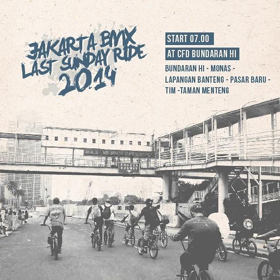 Jakarta BMX Last Sunday Ride!!!