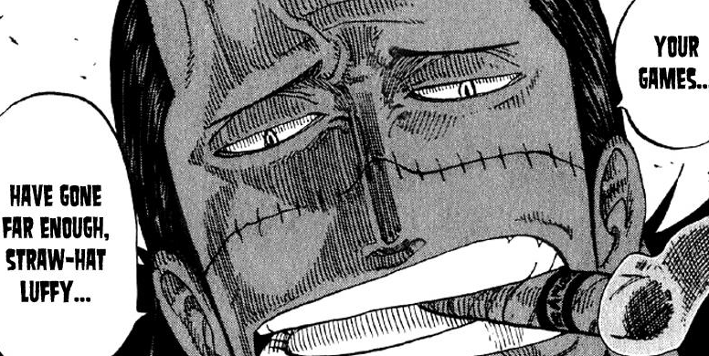 ワンピース名言から学ぶ英語 En Twitter クロコダイル 少々 フザケが過ぎたな 麦わらのルフィ Your Games Have Gone Far Enough Straw Hat Luffy 名 Game フザケ 副 Far 遠く T Co Fj1znsmej0