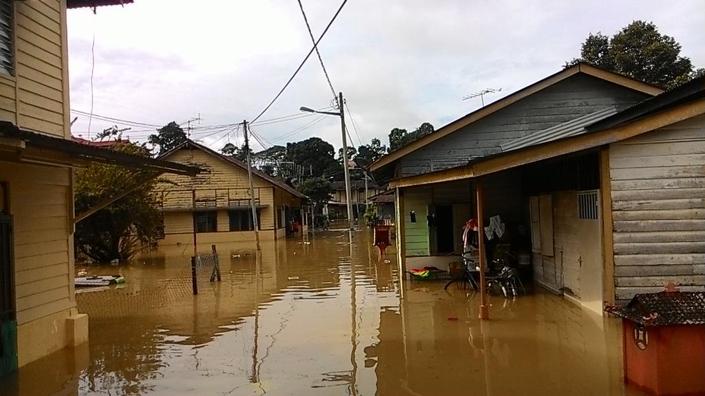 Flood in Kuala kangsar