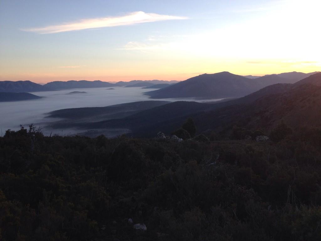 Sólo por contemplar estas vistas, merece la pena madrugar. Feliz Navidad!!