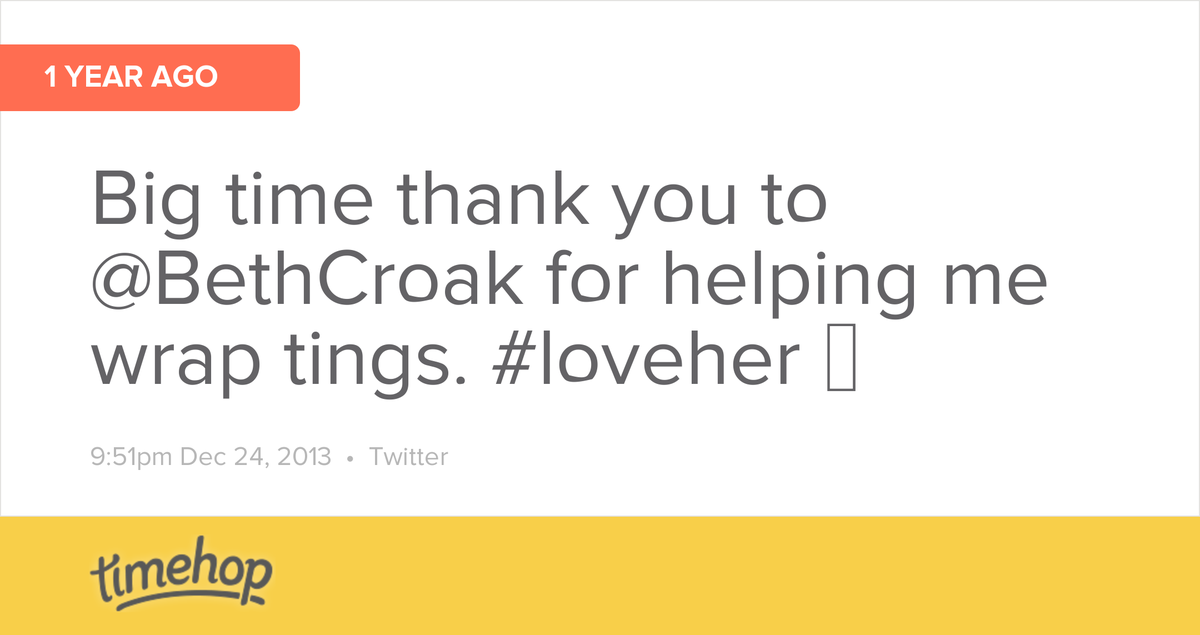 MeggyHarding's tweet image. I literally don't know how to take care of myself without @bethcroak  timehop.com/c/t:4156005697…