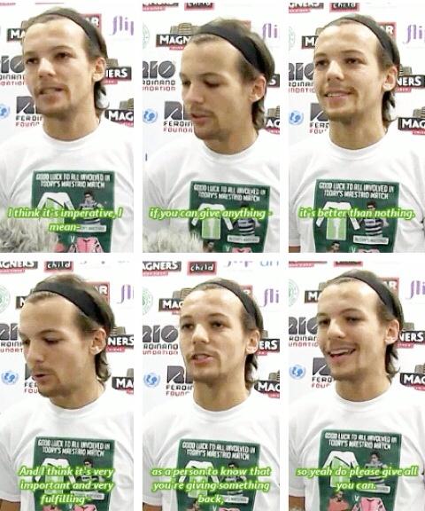 telma_valente2's tweet photo. He helps charity, he's funny;sassy.Hes everything,GREAT human being😌😍
#23ReasonsWhyWeLoveLouis 
#HappyBirthdayLouis http://t.co/MUZ3B5WTOb