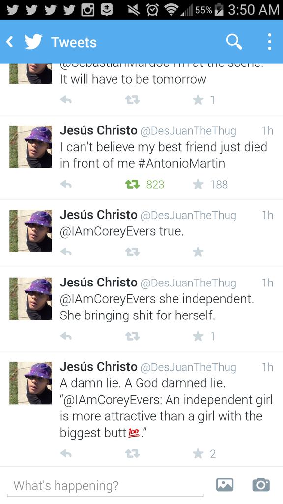 Leftist media hoaxed by @DesJuanTheThug Jesús Christo 