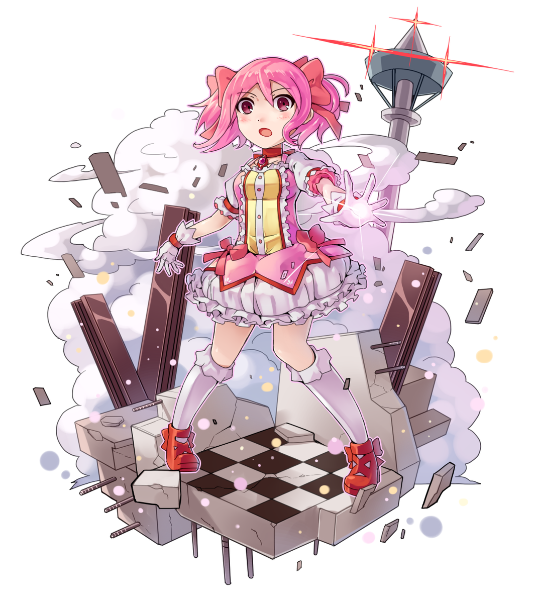 鹿目まどか 「メルスト風まどか っ 」|家具屋（KAGUYA）のイラスト