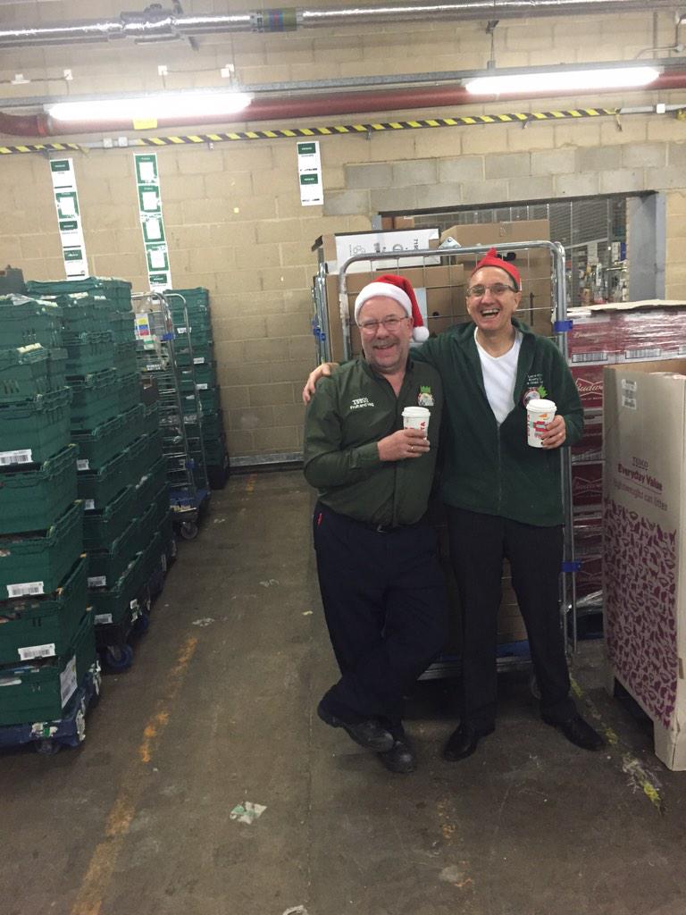 Thanks also to Super ed and Nigel our feet on the floor. <a href="/TescoGDunmow/">Tesco Great Dunmow</a>