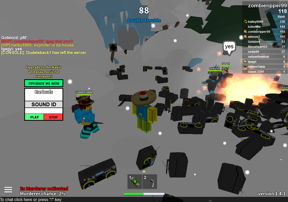 Danmaclain's tweet photo. @Taymastar I found even more proof of a hacker. Check chat too. Its not much proof, but its what I saw. http://t.co/4bPFgAolg3