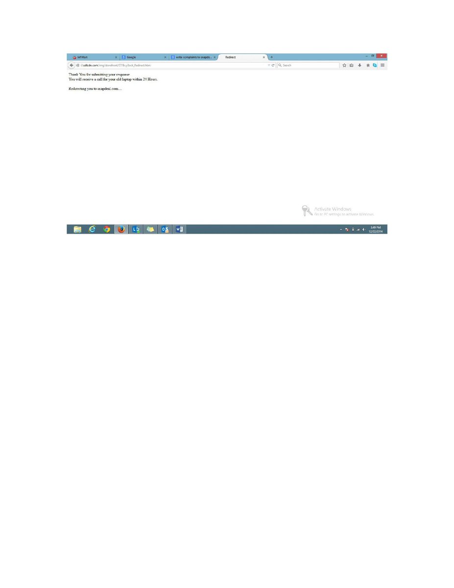 Nachappaj's tweet photo. @snapdeal Horrible Srvce,ihv rqsted for buybck laptop&amp;ordered new lapt twice bt til now no response.Rmv buybck option http://t.co/KJoZ8u9MKP