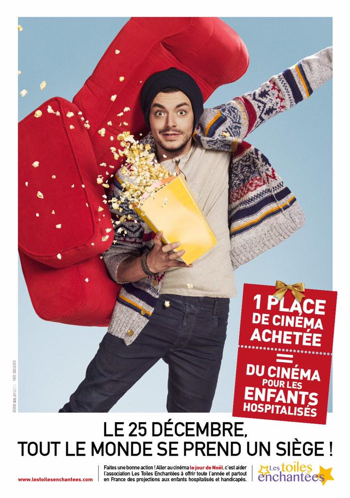 kevadamsss's tweet photo. Joyeux Noel les Copains !! Demain Pensez a allez au cinema pour le Cinema dans les Hopitaux pour les enfants! #Love http://t.co/iPj1JPS7eF