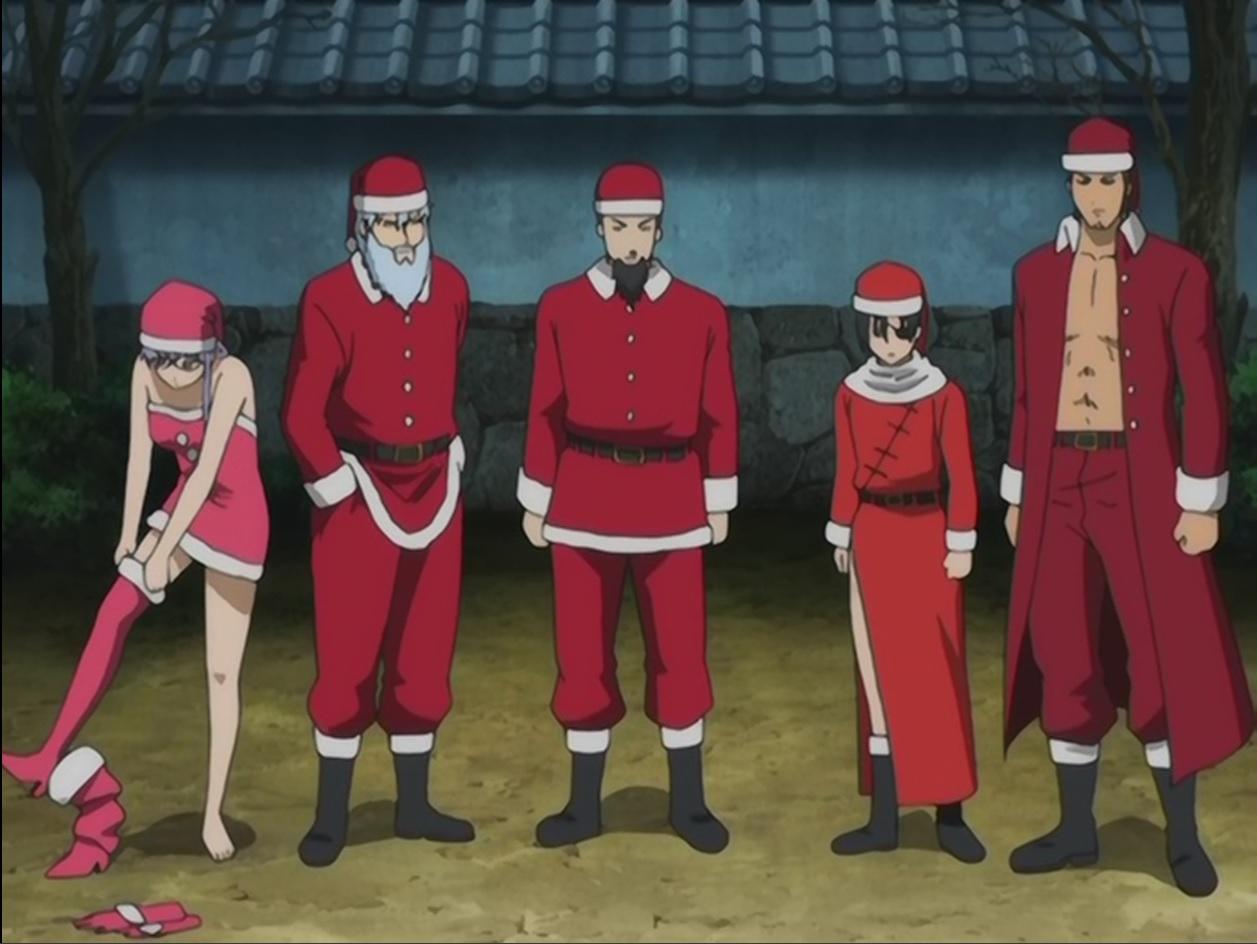 Ge Ebi メリークリスマス 第四期おめでとう というわけで 銀魂 0話 サンタクロースの赤は血の色 をみゆ サンタクロース決定戦ーー 本当のサンタクロースは誰でしょね 銀魂 Http T Co 7x8jidtvqz Twitter