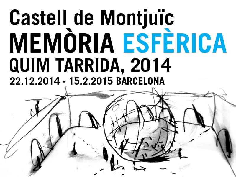 MarijoCronosGRP's tweet photo. que veure RT @angelsmiralles: Memòria esfèrica, instal·lació efímera de @quimtarrida, Castell de Montjuïc, fins 15/02 http://t.co/XK233r3nXU