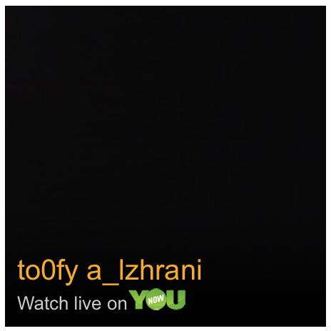 Amazing! Check out to0fy a. live on <a href="/YouNow/">YouNow</a>! younow.com/to0fya_lzhrani…
