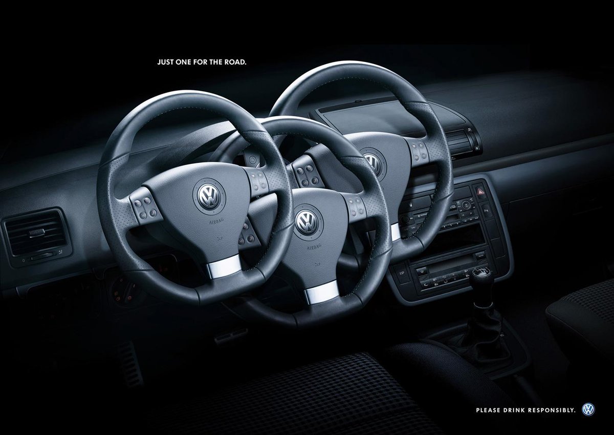 #Creative #Advertisement #Volkswagen