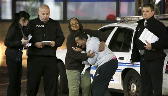 TheCosby's tweet photo. Does that look like anger? RT @NBCNews: Angry clashes after police kill Antonio Martin http://t.co/cPgOIuLzBe http://t.co/zmhUzmleUA”