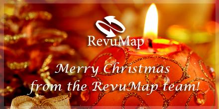 RevuMap's tweet image. Seasons Greetings from the #RevuMap team! #Christmas