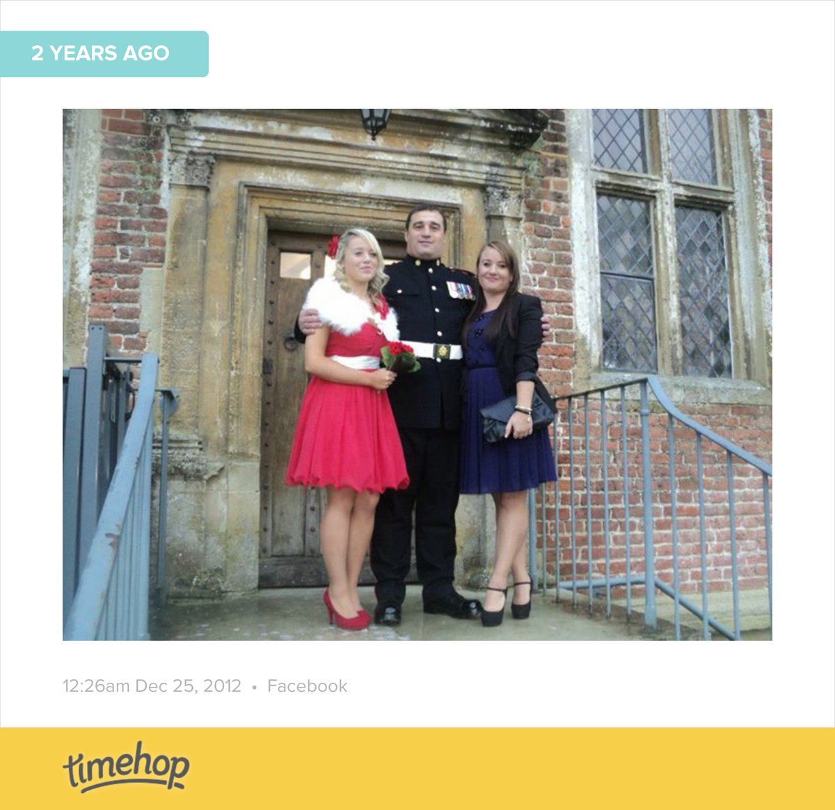 Leigh_annM's tweet photo. Exactly 2 years ago today! (via @timehop) http://t.co/CtJhmbFq06 http://t.co/1friaWApf9