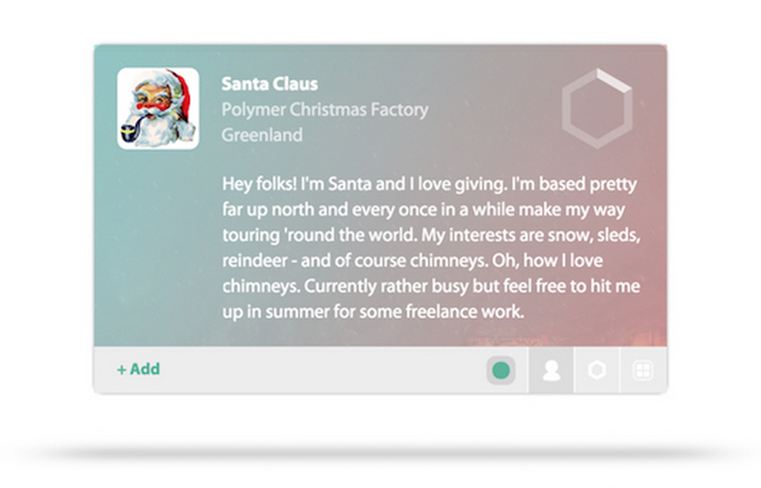 Polymer tweet media