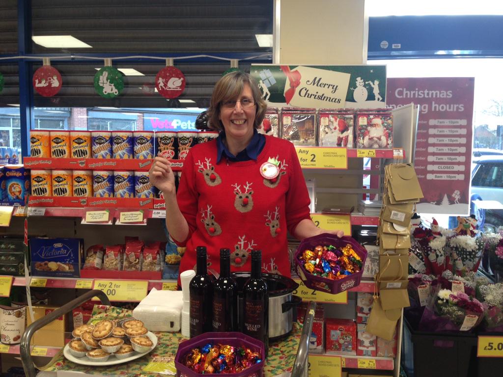 Anyone for mince pies?mulled wine?quality street?Merry Christmas to all our customers and colleagues#tesco#christmas