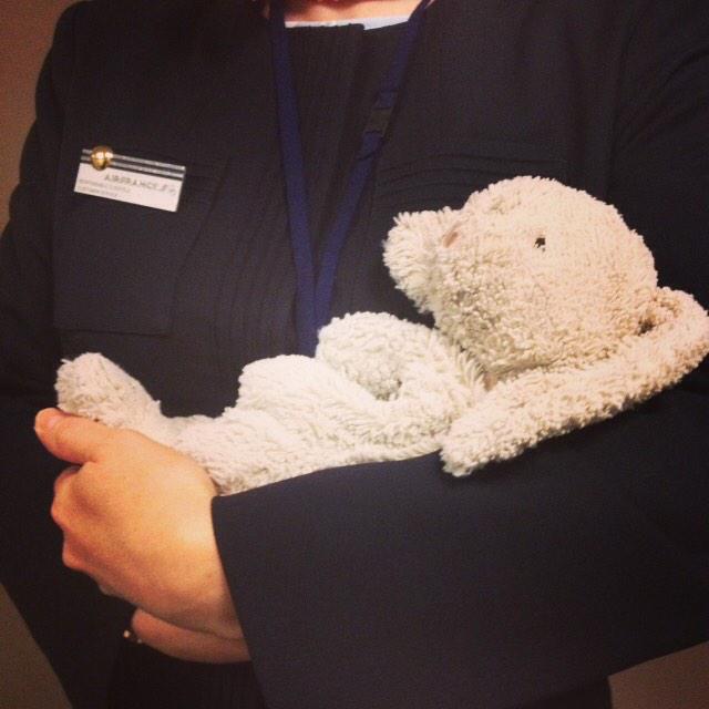 AFnewsroom's tweet photo. Doudou oublié à #CDG 2E en porte K37 le 23/12 veut retrouver sa famille ! :) RT svp ! #AirFranceVousRapproche http://t.co/0HO4oHeEyp