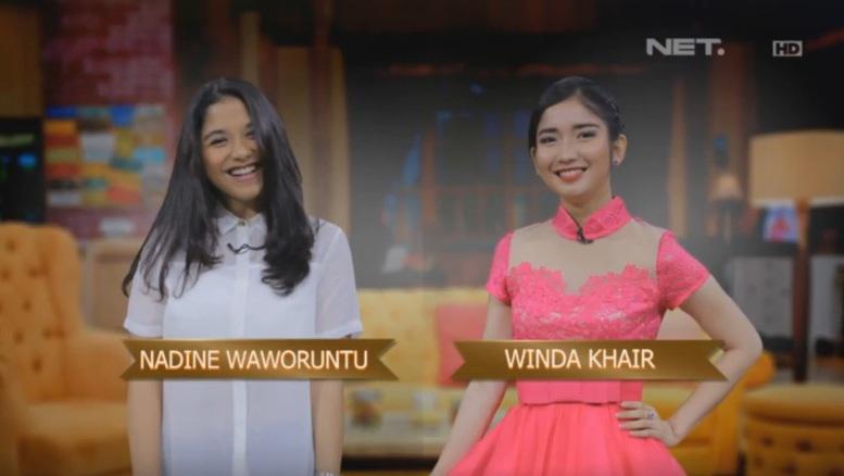 mdtvindonesia's tweet photo. Malam ini kedatangan @rizky_hanggono Gogon, @nadinemmanuella dan @windakhair di @Ini_Talkshow #IniTalkshowNETlokal http://t.co/vWGEGdwfnn