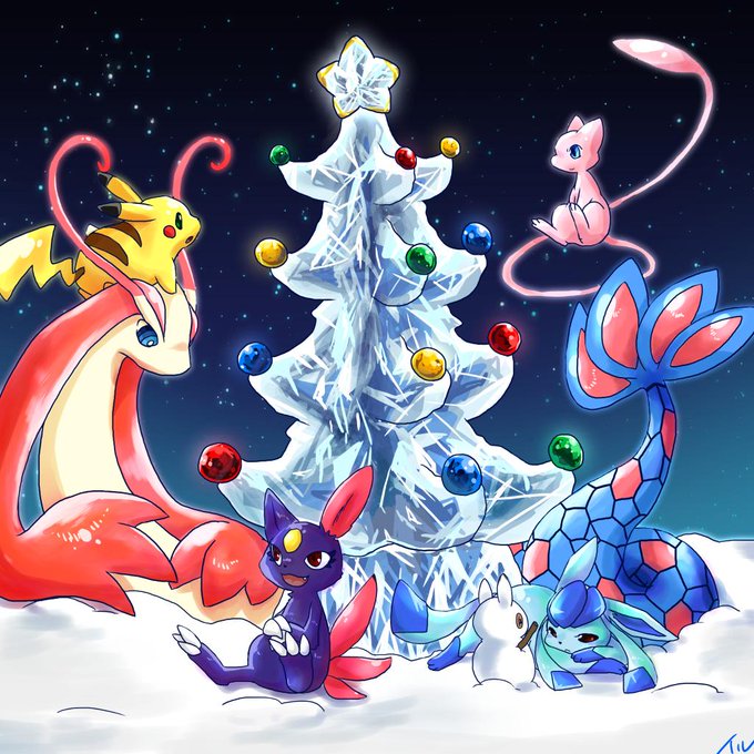 クリスマスポケモンお絵かき企画のtwitterイラスト検索結果