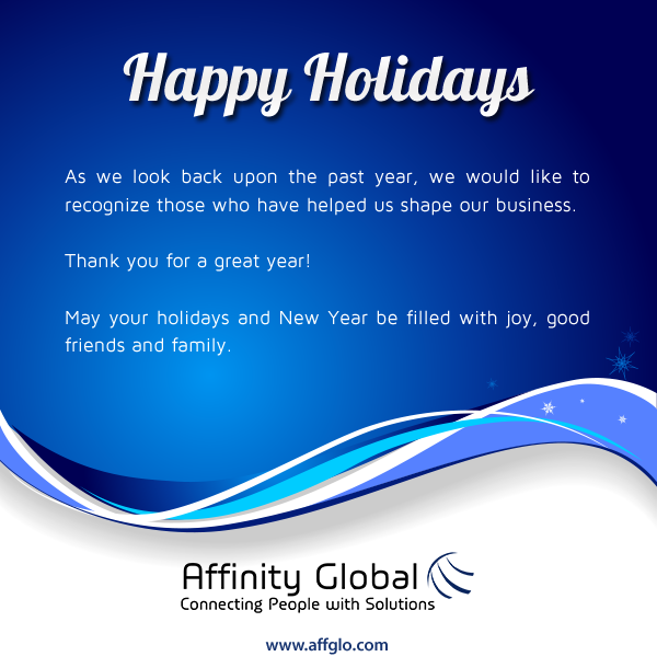Affinity_Global's tweet photo. Across every language and every culture: Happy Holidays. #PeaceOnEarth http://t.co/IWzGssgNRw