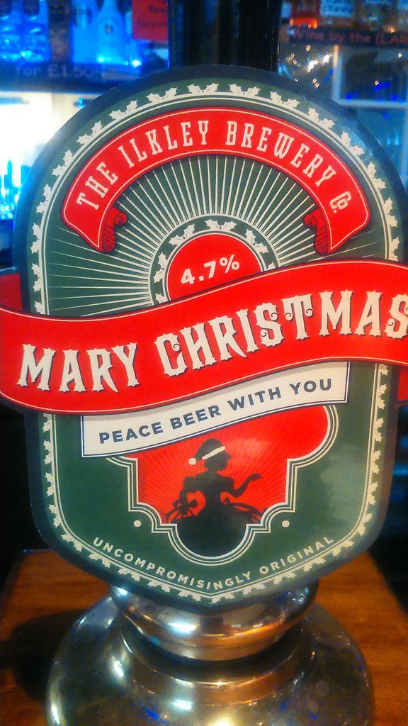 RoseNorwich's tweet photo. This very lovely and most appropriate beer on today from the wonderful #FDFYL supporting @Ilkleybrewery! http://t.co/LNR3EwZyHU