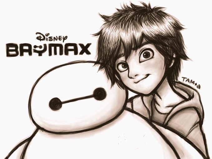 ベイマックスのtwitterイラスト検索結果