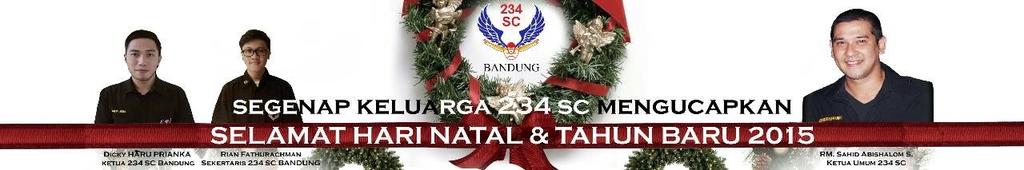 234 Solidarity Community Regwil Bandung Mengucapkan "SELAMAT NATAL DAN TAHUN BARU 2015" bagi yg menjalankan
