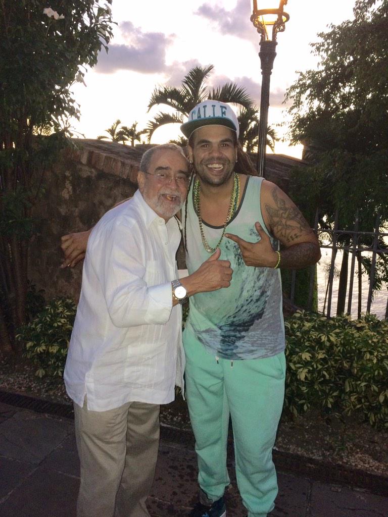 Con Pirulo y su tribu. En el Viejo San Juan👍