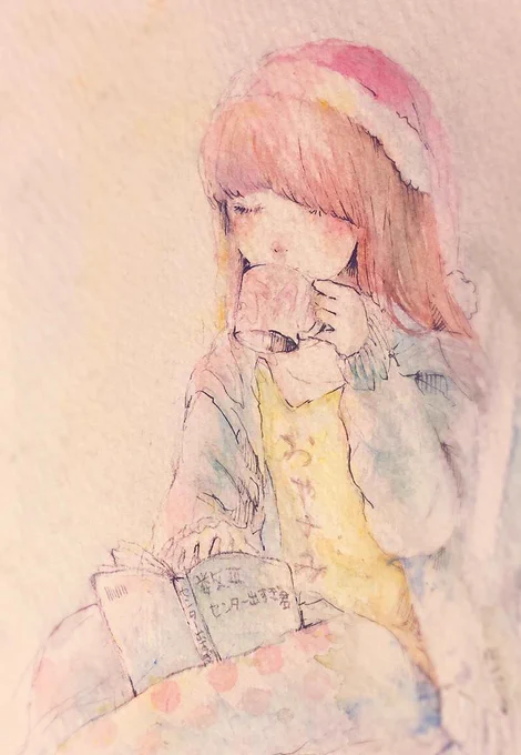 教科書が恋人だよ。  がんばろう受験生…メリークリスマス…