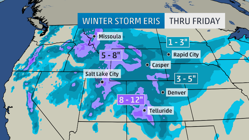 #Winter Storm #Eris will bring #Christmas #snow to the Rockies, Plains &amp; the upper #Midwest:  wxch.nl/1sYgXHn