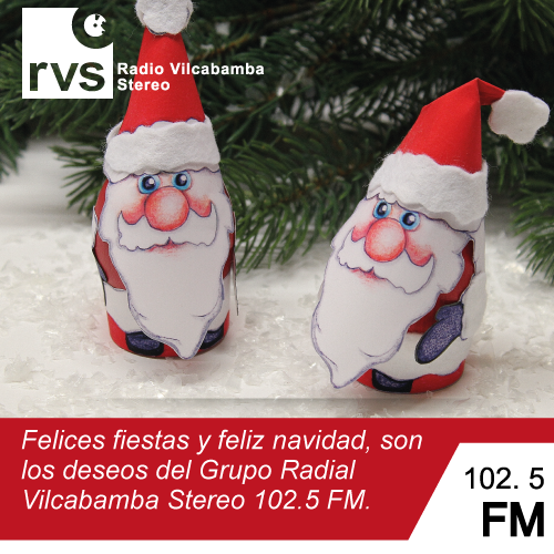 vilcastereo1025's tweet photo. La navidad es más amena con la mágica señal RVS 102.F FM. FELIZ NAVIDAD. #Vilcabamba http://t.co/idCHYpC3la