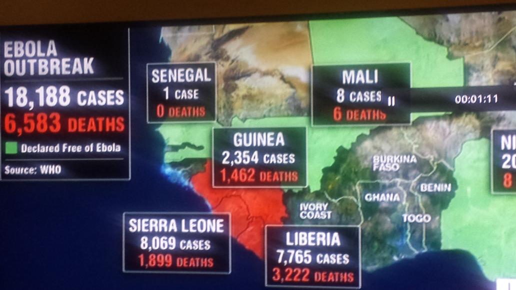 DaudaKanu's tweet image. Last ebola update