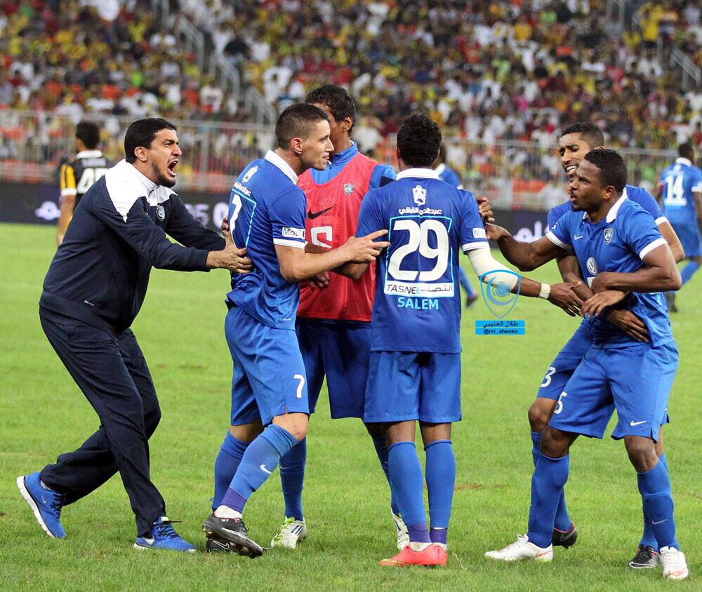 mr_shenko's tweet photo. نيفيز وفرحة مع الزلزال جن جنونك ياهلال 💙💙 http://t.co/lohegVgtma